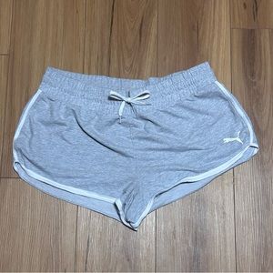 PUMA grey athletic shorts